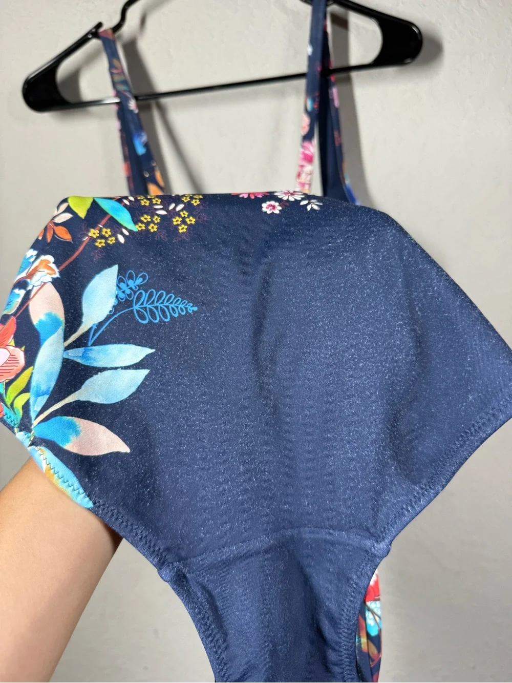 Johnny Was Ocean Dreamer Ruched One Piece Swimsuit Sz XL